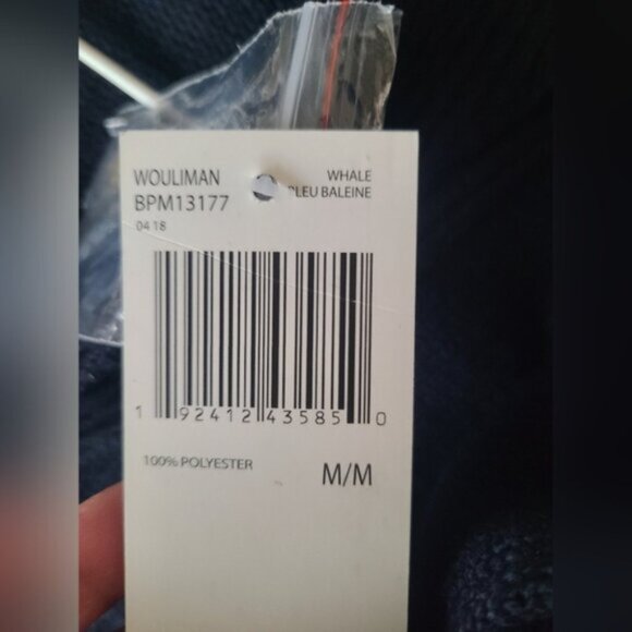 Buffalo David Bitton Cozy Grandpa Men's Button Up Cardigan Sweater Blue Medium - Picture 9 of 15